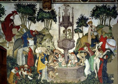 The Fountain of Life (detail) by Giacomo Jaquerio